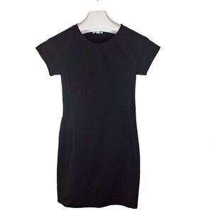 Standard James Perse Women’s Black Fitted Dress Size‎ 2 Small Spot See Pics